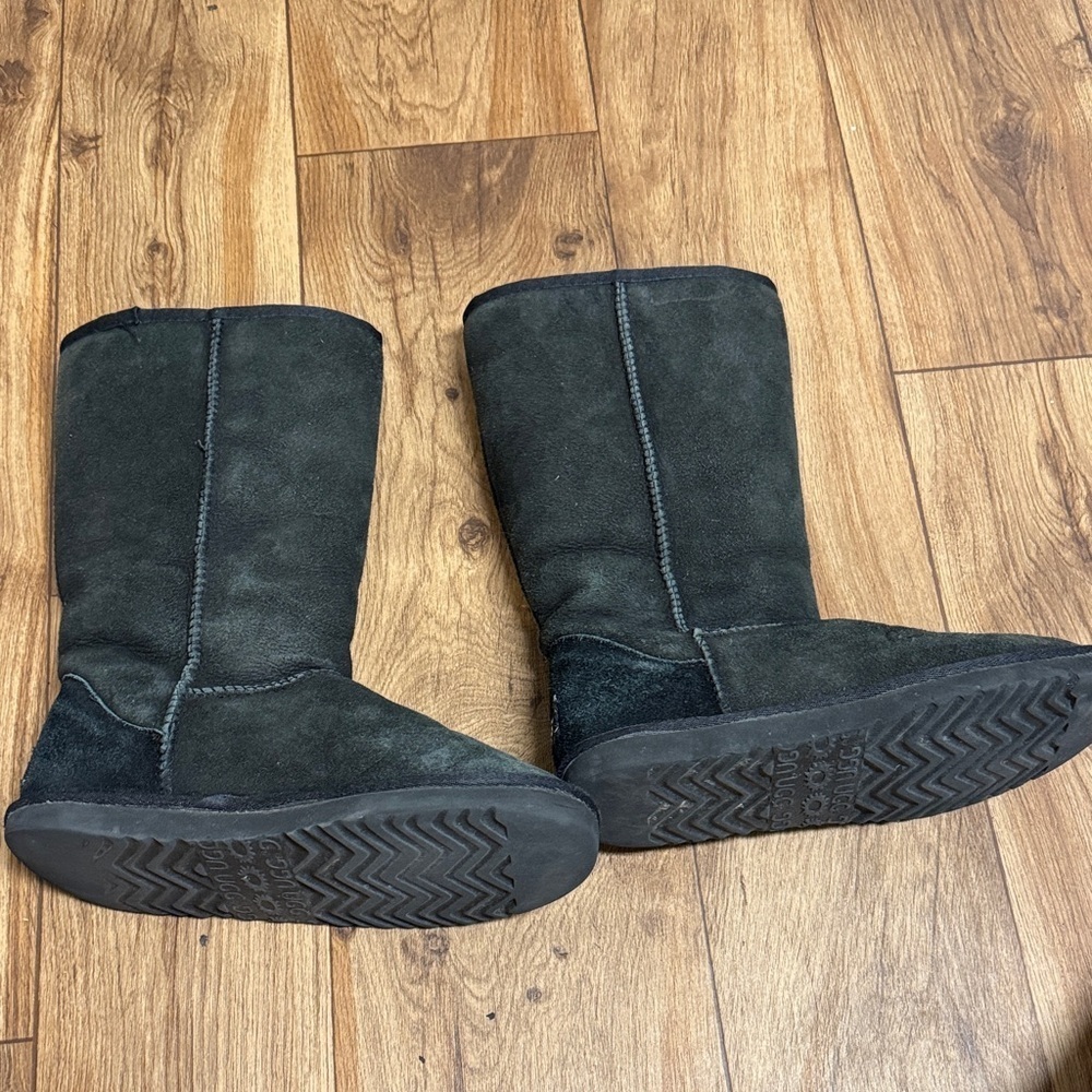 UGG Black Suede Boots